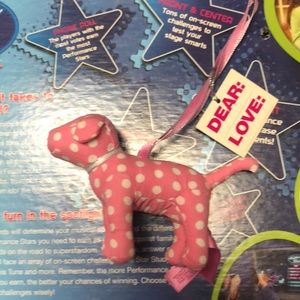 Victoria secret pink dog ornament dog very rare!!